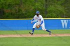 Baseball vs CGA  Wheaton College Baseball vs Coast Guard Academy during game one of the NEWMAC semi-finals playoffs. - (Photo by Keith Nordstrom) : Wheaton, baseball, NEWMAC